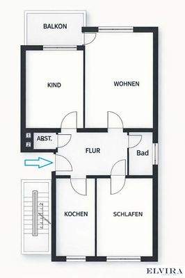 Beispielgrundriss Wohnkomplex 1 