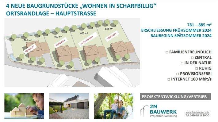 Letztes Grundstück noch frei