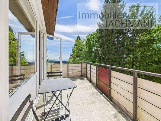 Balkon mit Westausrichtung