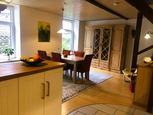 Wohn- und Essbereich (Wohneinheit Hinterhaus)