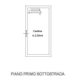 Grundriss des Kellers 