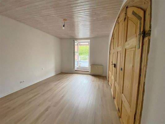 Arbeiten, Zugang Terrasse