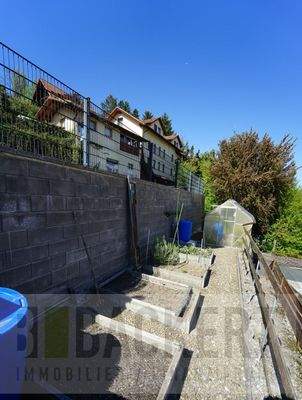 hangige Grundstücksfläche