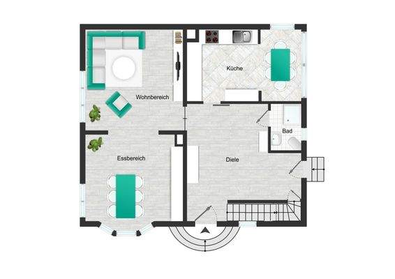 Grundriss Erdgeschoss