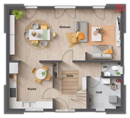 Grundriss EG