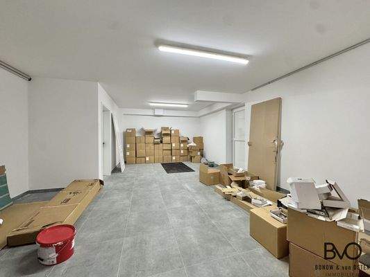 Gemeinschaftlicher Fahrradraum im Erdgeschoss