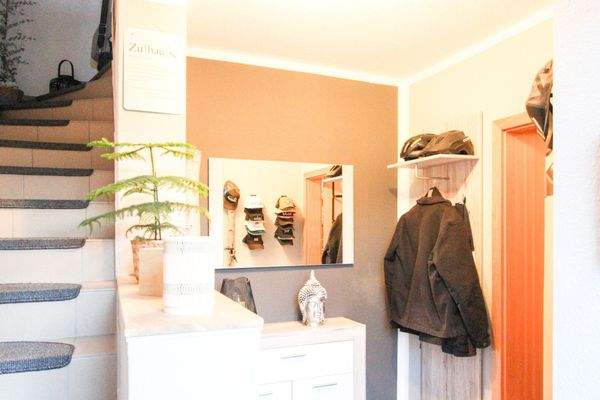 Windfang im Eingangsbereich