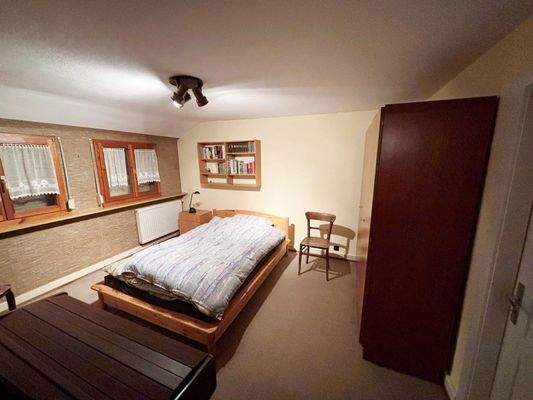 Ein Schlafzimmer im DG