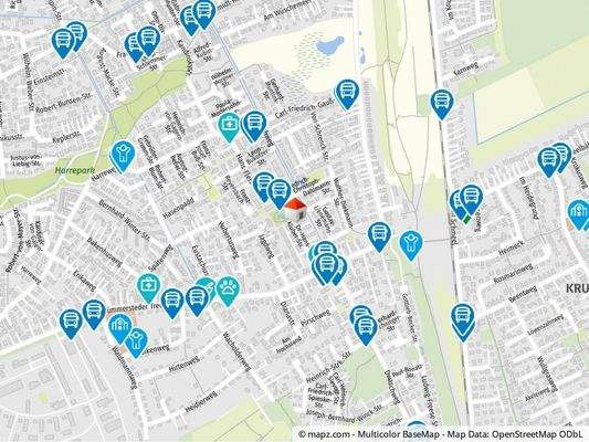 Geolyzer Kartenausschnitt