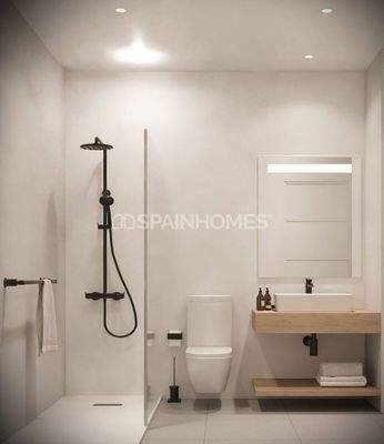 2 and 3-Bed Flats with Shared Pool in Jávea