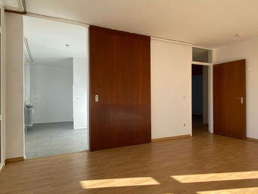 Wohnen mit Blick in die Küche