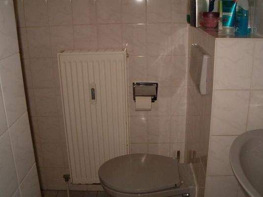 eigene Dusche und WC