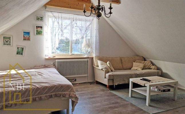 Schlafzimmer im Dachgeschoss