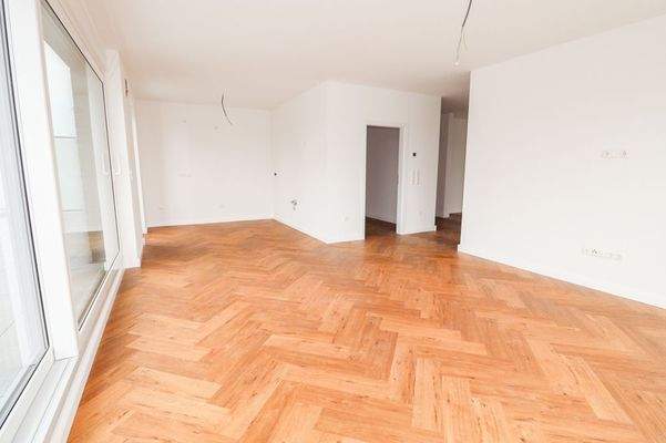 Wohn-, Ess- und Kochbereich