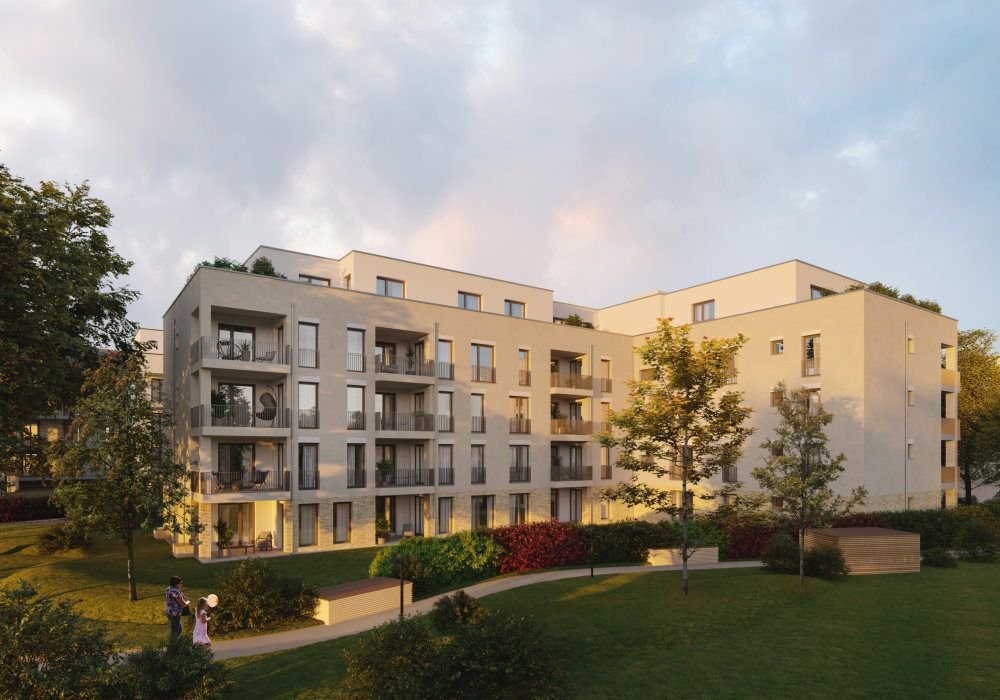 Wohnen in den "Burgen Gärten" in Weinheim Neubau in Weinheim (Weinheim)