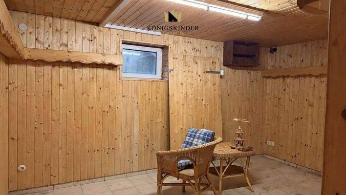 Party- und Hobbyraum.