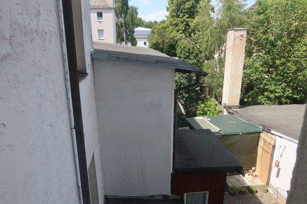 Blick auf Hinterhaus