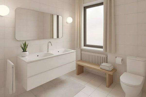 KI-Visualisierung: Badezimmer Obeschoss