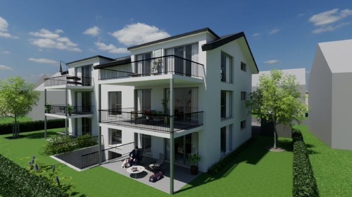 Neubau: Großzügige Wohnung mit Balkon in beliebter Wohnlage