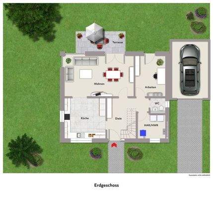 Grundriss Erdgeschoss