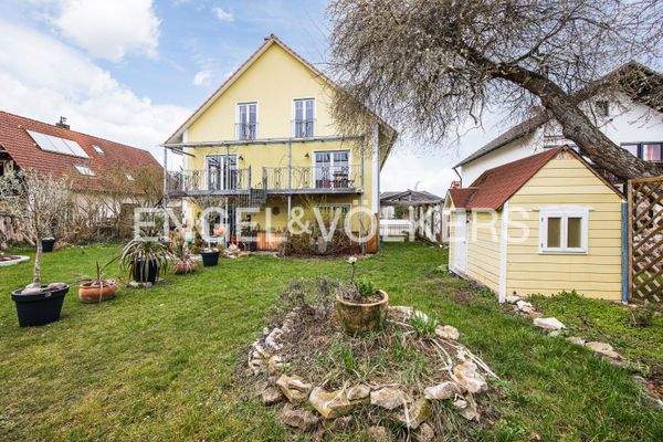 Südansicht der Immobilie