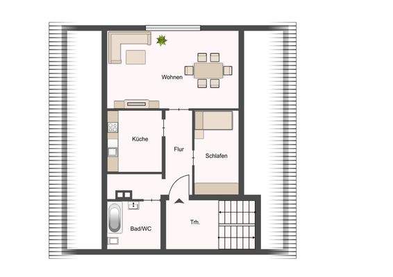 Wohnung Nr. 7 DG - Haus 6