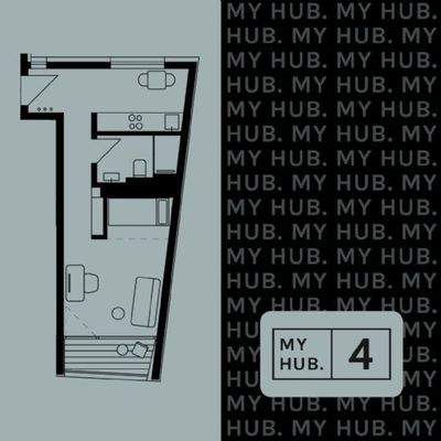 HUB 4 - Grundriss