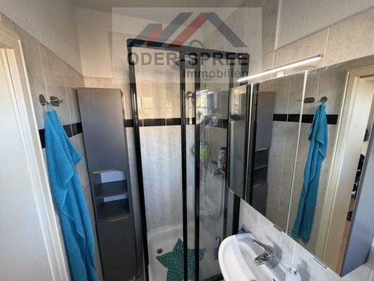 WC mit Dusche im Erdgeschoss