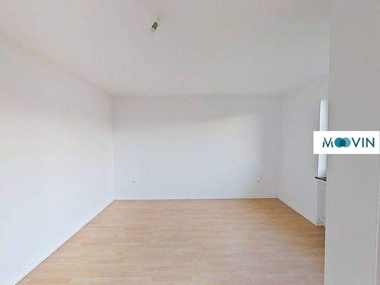 Ansicht III: Wohn- und Esszimmer