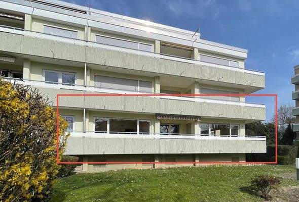 Im Hochparterre gelegen