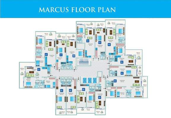 Apartments for Sale in a Compound in North Cyprus Long Beach