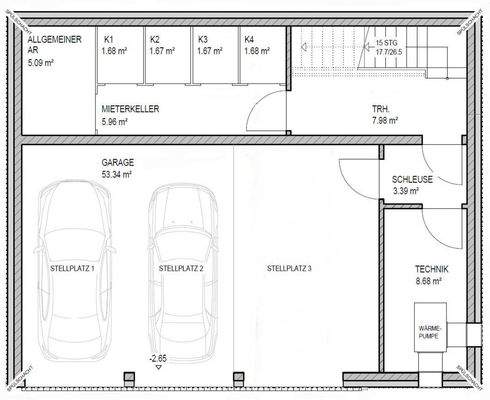 Grundriss Kellergeschoss