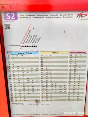 Rheinstetten bis Europaplatz, Marktplatz