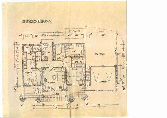 Grundriss Erdgeschoss