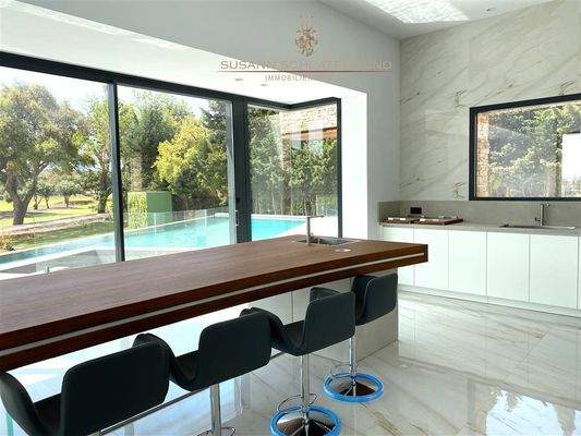 lichtdurchfluteter Küchentraum