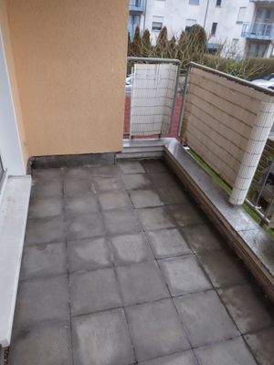 Balkon Nr. 2 von Küche abgehend