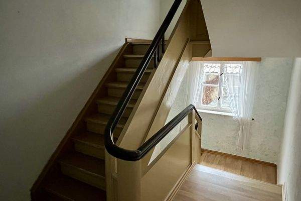 OG, Treppenhaus, Aufgang zum Dachboden