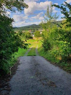 Zufahrt zum Ranchgrundstück
