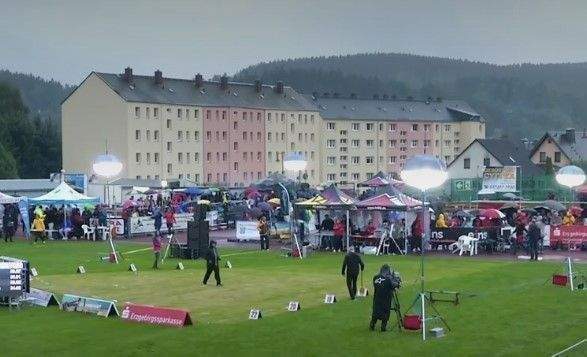 Sportveranstaltung nahe WE