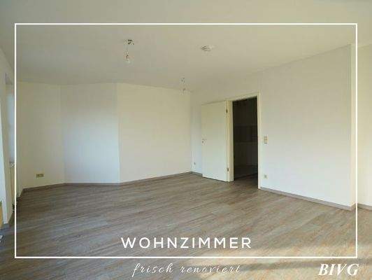 Wohnzimmer frisch renoviert