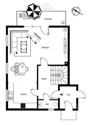 Grundriss Erdgeschoss