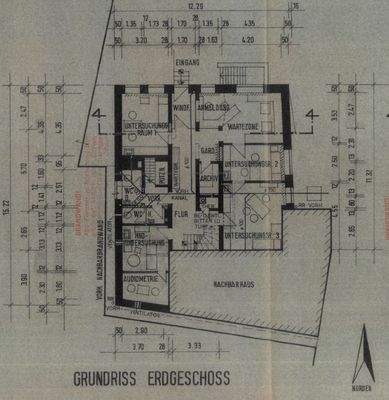Grundriss im Erdgeschoss