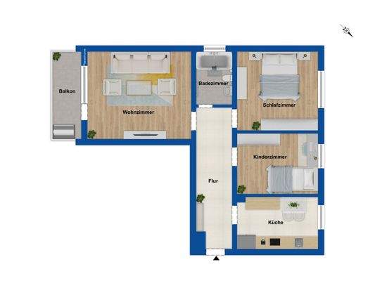 Grundriss 2. Obergeschoss