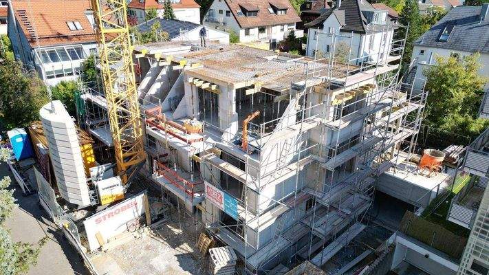 Ansicht Bauvorhaben von oben (Bild 3)