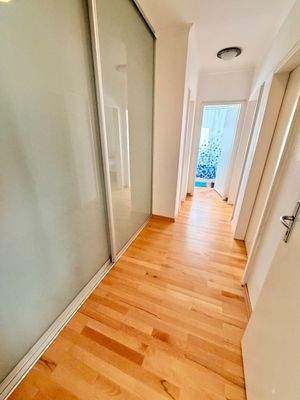 Flur vor den Schlafräumen