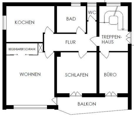 Grundriss 1. Obergeschoss