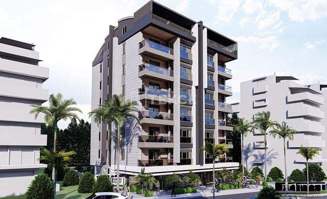 New Apartments in a Central Location in Antalya Muratpaşa