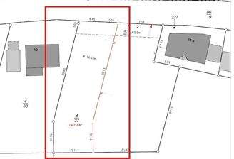 Grundstück mit Maßen