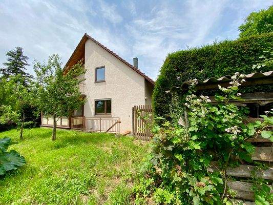 Giebelansicht Gartenseite