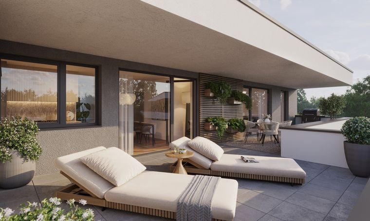 Dachterrasse Wohnung 11